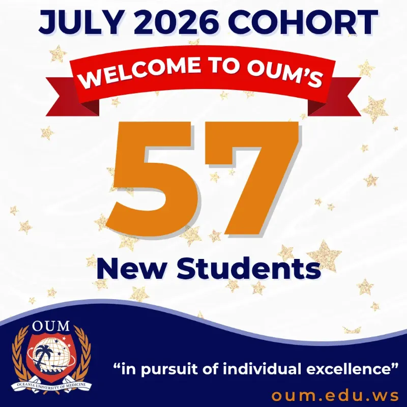 july 2026 cohort 57 new students